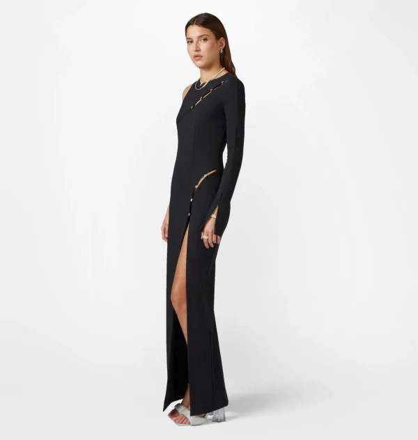 Chiara Ferragni Brand ASYMMETRICAL LONG DRESS | Dresses