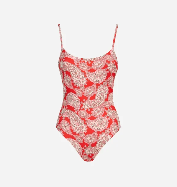 Chiara Ferragni Brand BANDANA ONE PIECE SWIMSUIT | Beachwear