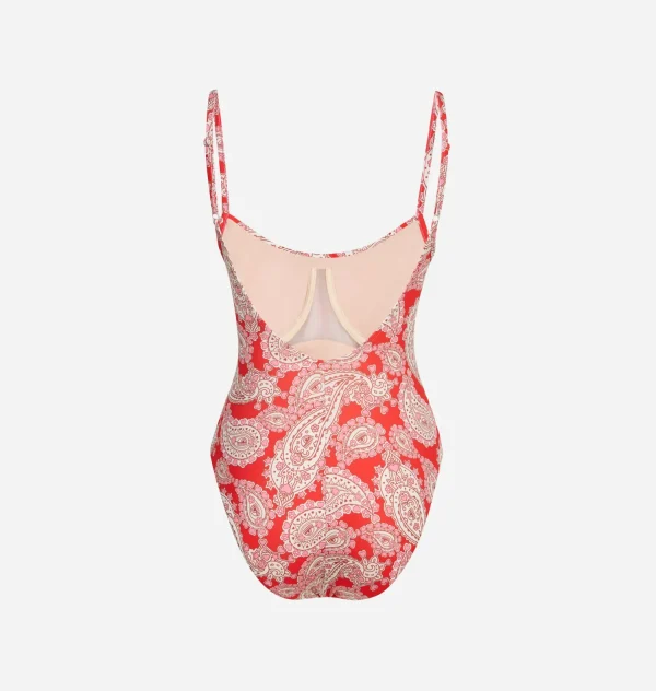 Chiara Ferragni Brand BANDANA ONE PIECE SWIMSUIT | Beachwear