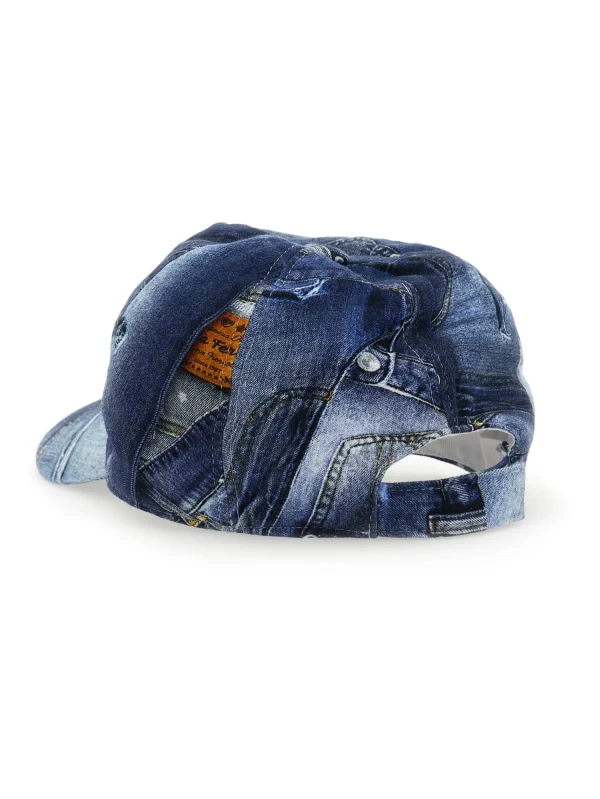 Chiara Ferragni Brand BASEBALL CAP DENIM PRINT | Kids Kids 2-10 Years