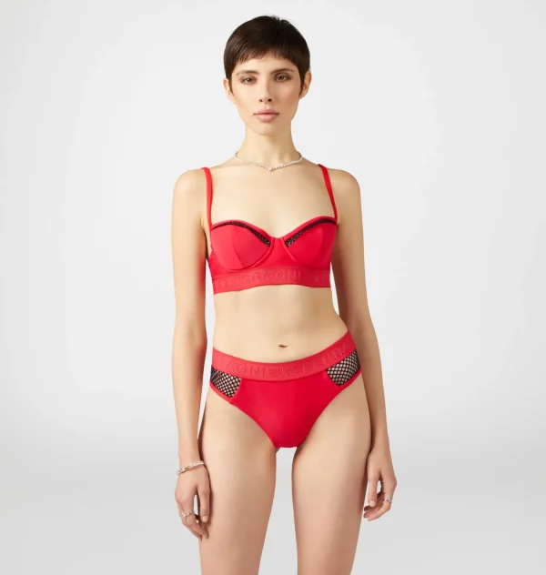 Chiara Ferragni Brand BEACH PARTY PUSH-UP BIKINI TOP | Beachwear