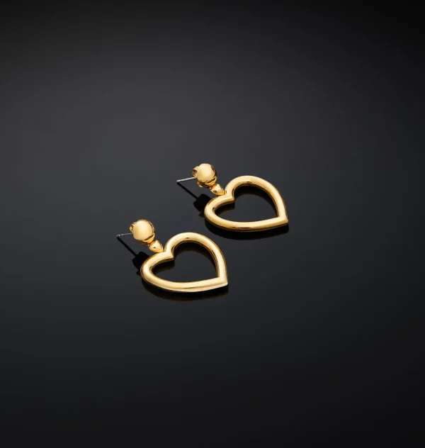 Chiara Ferragni Brand BOLD BIG HEART EARRINGS | Earrings