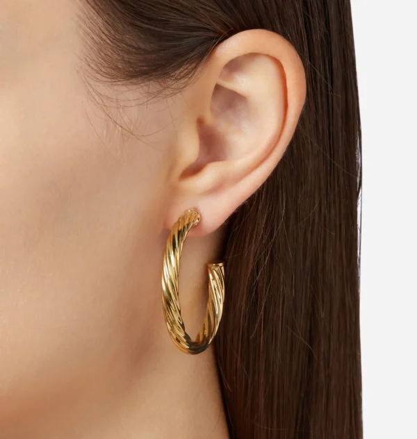 Chiara Ferragni Brand BOLD BIG HOOP EARRINGS | Earrings