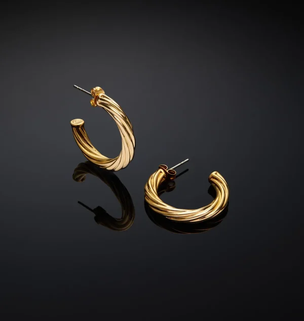 Chiara Ferragni Brand BOLD HOOP EARRINGS | Earrings
