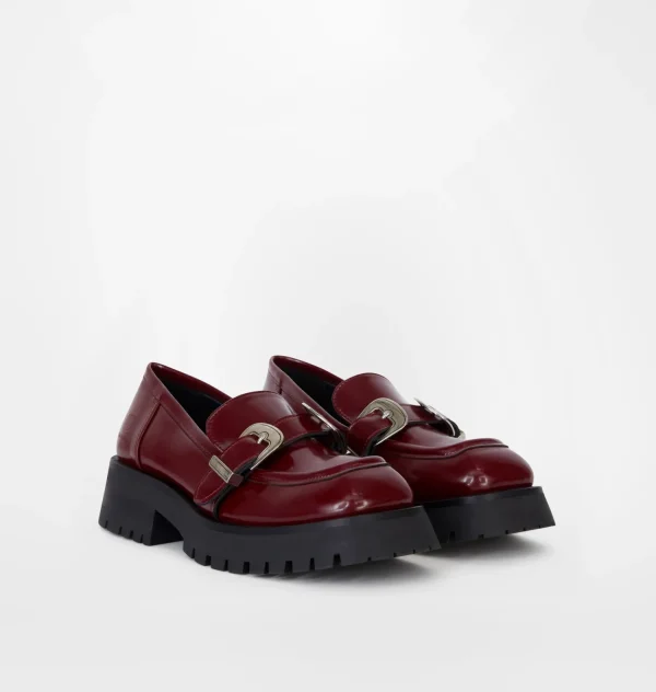 Chiara Ferragni Brand BUCKLES LOAFER | Flat Shoes