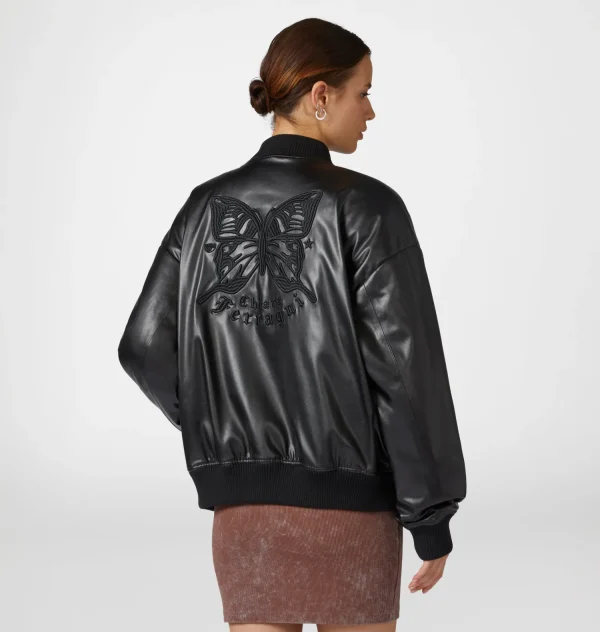 Chiara Ferragni Brand BUTTERFLIES BOMBER | Blazers & Jackets