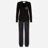 Chiara Ferragni Brand BUTTONS FLOWERS PYJAMAS | Homewear