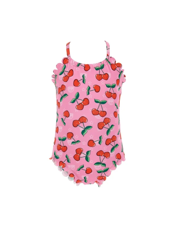 Chiara Ferragni Brand CHERRY ONE-PIECE SWIMSUIT | Kids Kids 2-10 Years