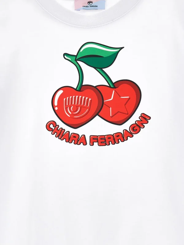 Chiara Ferragni Brand CHERRY T-SHIRT | Kids Kids 2-10 Years