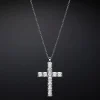 Chiara Ferragni Brand CLASSIC CROSS BIG PENDANT NECKLACE | Necklaces