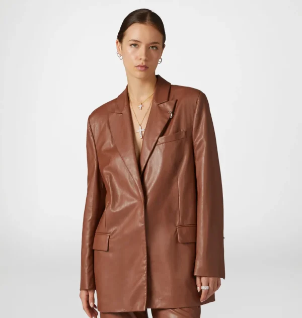 Chiara Ferragni Brand COATED JACKET | Blazers & Jackets
