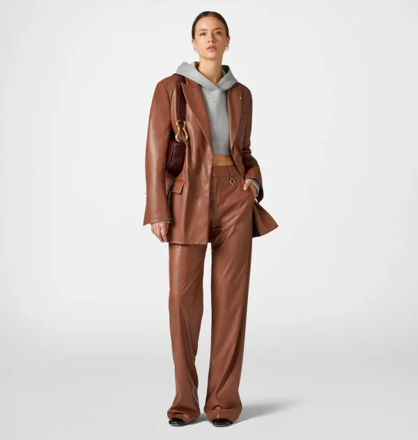Chiara Ferragni Brand COATED TROUSERS | Pants & Skirts
