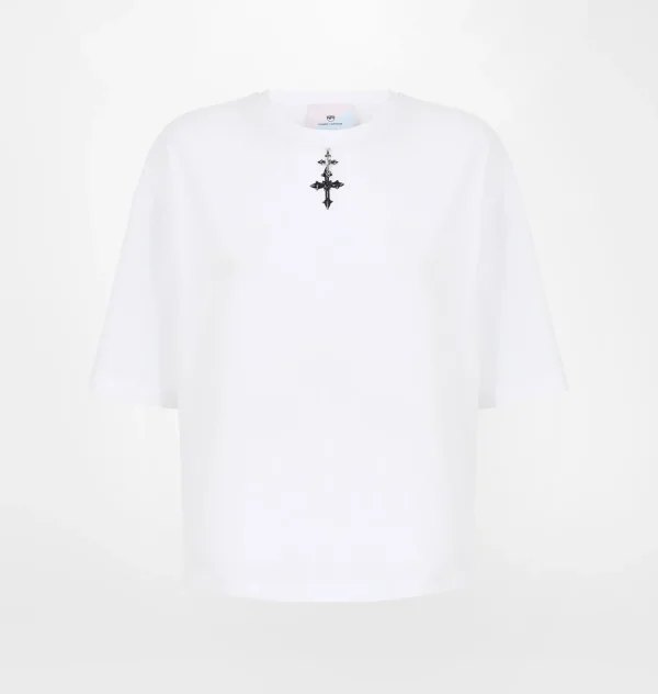 Chiara Ferragni Brand CROSS T-SHIRT | Tops & T-Shirt