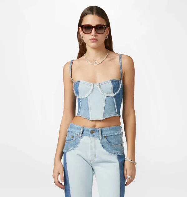 Chiara Ferragni Brand DENIM CORSET | Tops & T-Shirt