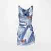 Chiara Ferragni Brand DENIM PRINT DRESS | Dresses