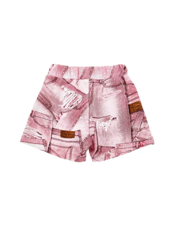 Chiara Ferragni Brand DENIM PRINT SHORTS | Kids Kids 2-10 Years