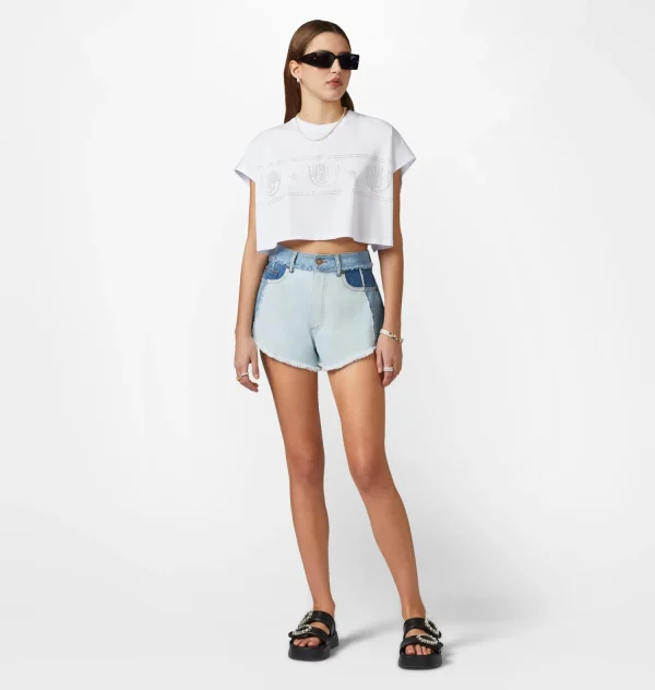 Chiara Ferragni Brand DENIM SHORT | Pants & Skirts