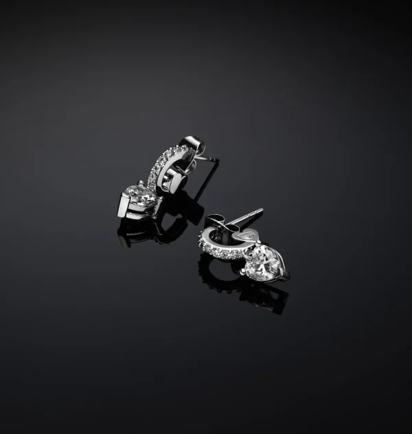Chiara Ferragni Brand EARRINGS WITH FIRST LOVE PENDANT | Earrings