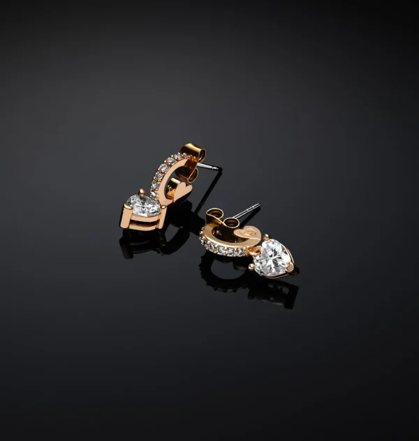 Chiara Ferragni Brand EARRINGS WITH FIRST LOVE PENDANT | Earrings