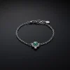 Chiara Ferragni Brand EMERALD HEART BRACELET | Bracelets