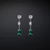 Chiara Ferragni Brand EMERALD PENDANT EARRINGS | Earrings