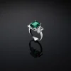 Chiara Ferragni Brand EMERALD TRILOGY RING | Rings
