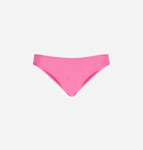 Chiara Ferragni Brand EYE STAR ALL-OVER BIKINI BOTTOM | Beachwear