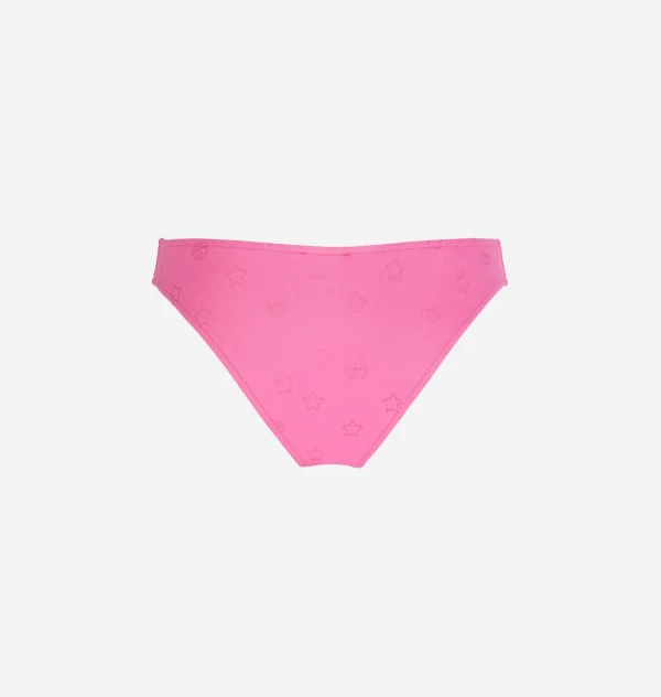 Chiara Ferragni Brand EYE STAR ALL-OVER BIKINI BOTTOM | Beachwear