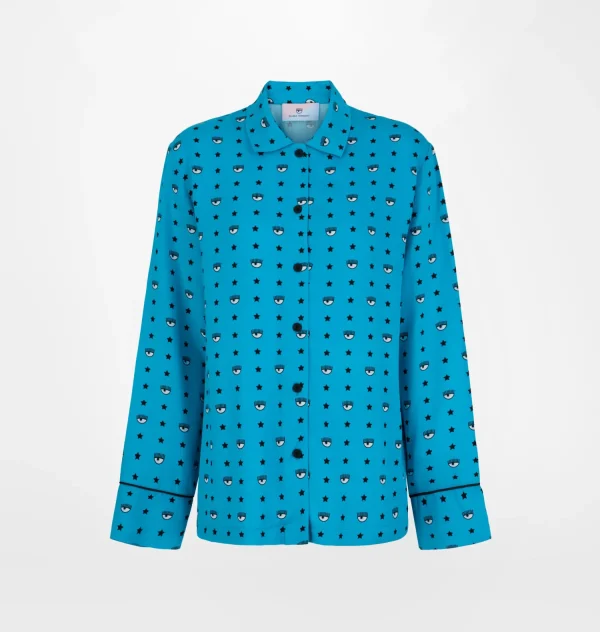 Chiara Ferragni Brand EYE STAR ALL-OVER PYJAMAS | Homewear | Underwear