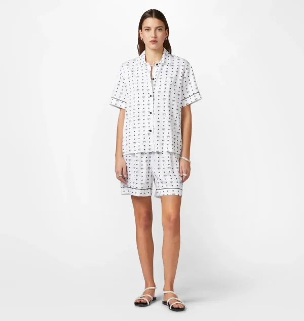 Chiara Ferragni Brand EYE STAR ALL-OVER SHORT PYJAMAS | Homewear