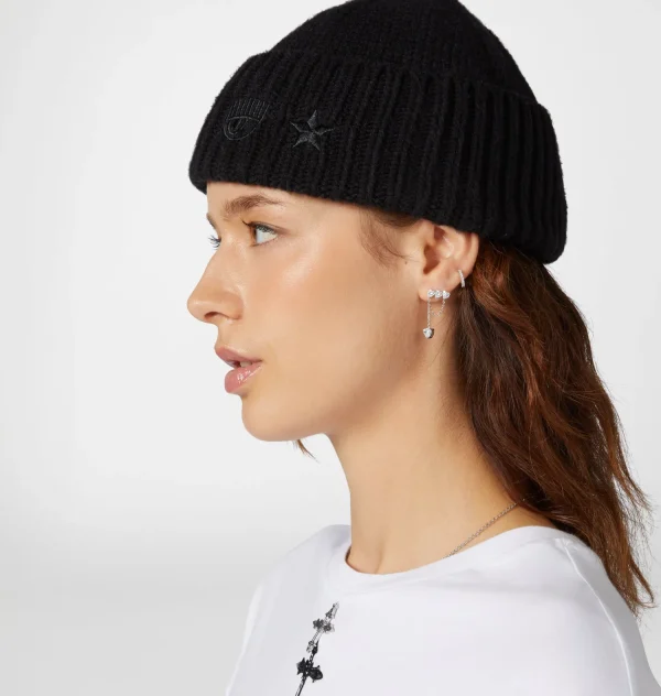 Chiara Ferragni Brand EYE STAR BEANIE | Caps