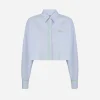 Chiara Ferragni Brand EYE STAR CROP SHIRT | Tops & T-Shirt
