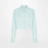 Chiara Ferragni Brand EYE STAR CROP SHIRT | Tops & T-Shirt