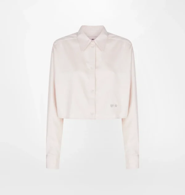 Chiara Ferragni Brand EYE STAR CROP SHIRT | Tops & T-Shirt
