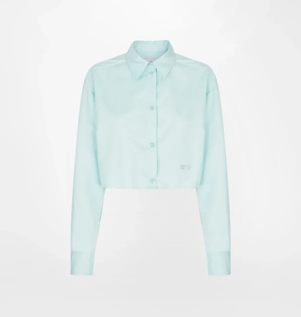 Chiara Ferragni Brand EYE STAR CROP SHIRT | Tops & T-Shirt