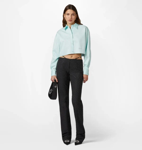 Chiara Ferragni Brand EYE STAR CROP SHIRT | Tops & T-Shirt