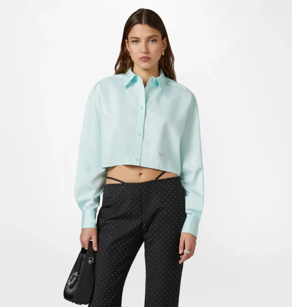 Chiara Ferragni Brand EYE STAR CROP SHIRT | Tops & T-Shirt
