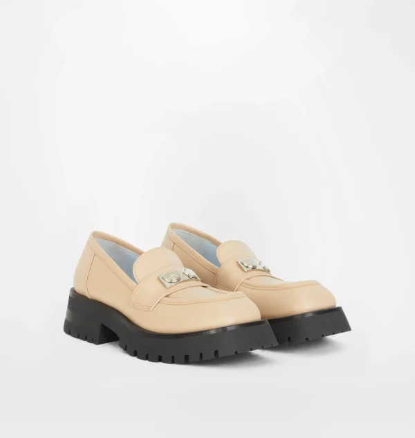 Chiara Ferragni Brand EYE STAR LOAFER | Flat Shoes