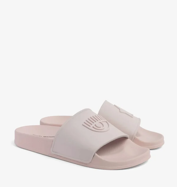 Chiara Ferragni Brand EYE STAR SLIDERS | Flat Shoes