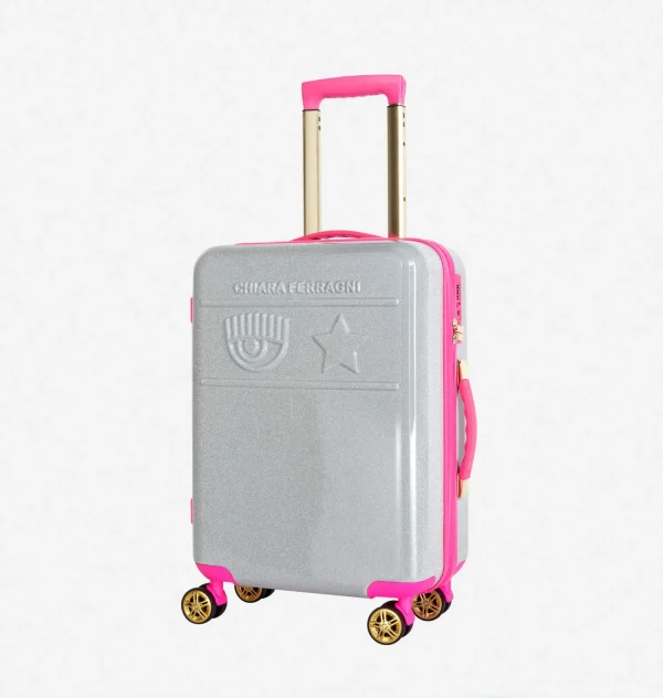 Chiara Ferragni Brand EYE STAR TROLLEY | Suitcases