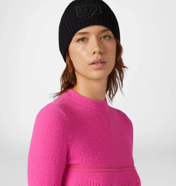 Chiara Ferragni Brand EYELIKE BEANIE | Caps