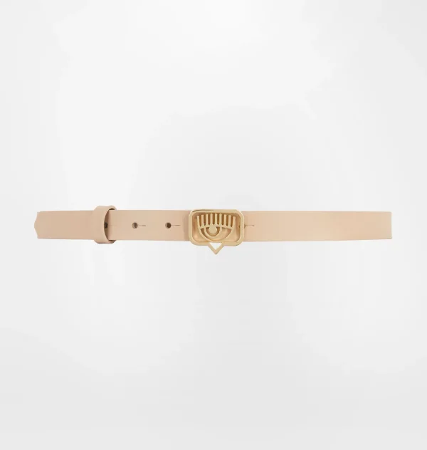 Chiara Ferragni Brand EYELIKE BELT | Small Leather Goods