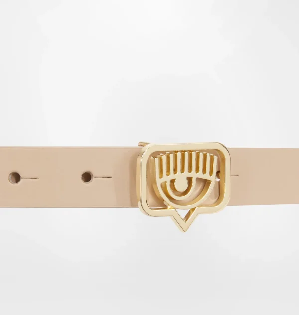 Chiara Ferragni Brand EYELIKE BELT | Small Leather Goods