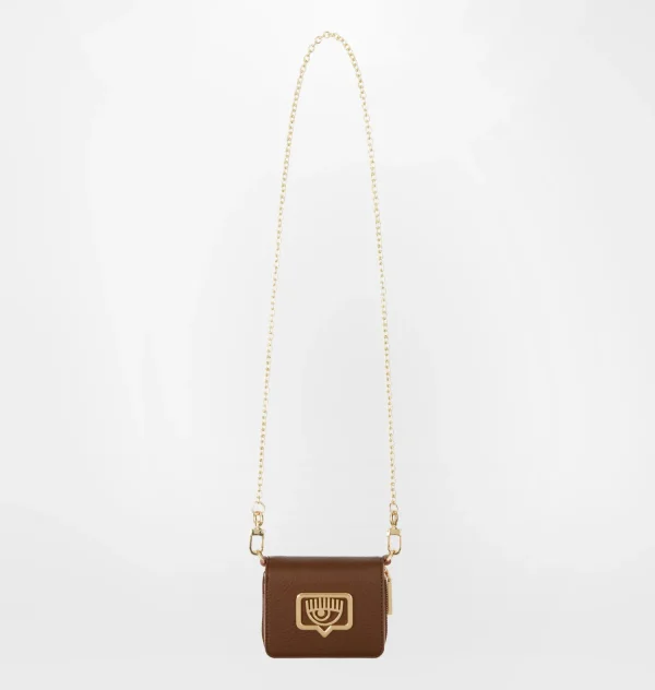 Chiara Ferragni Brand EYELIKE BUCKLE WALLET | Small Leather Goods