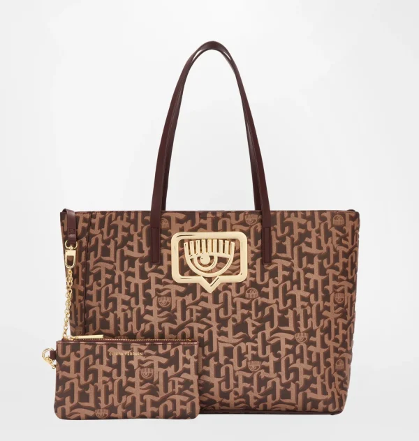 Chiara Ferragni Brand EYELIKE GOTHIC TOTE BAG | Bags