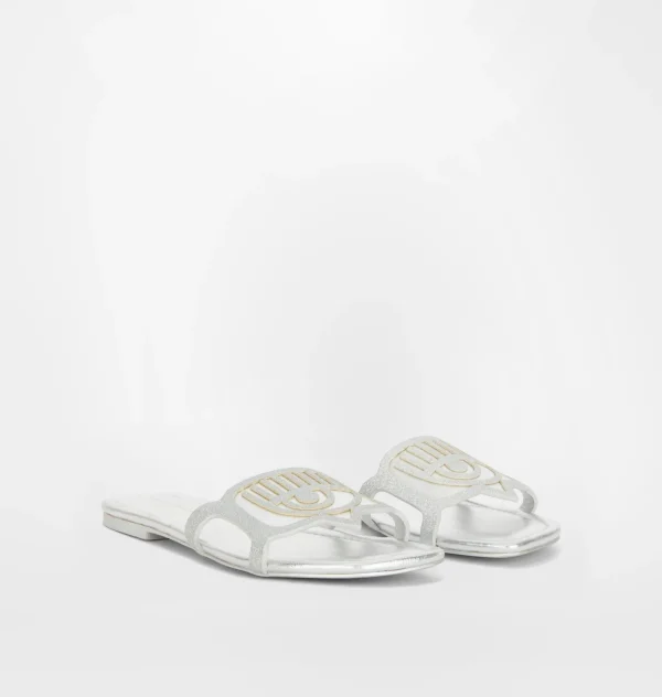 Chiara Ferragni Brand EYELIKE SANDALS | Flat Shoes