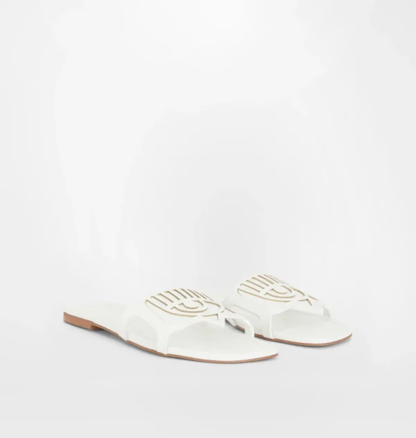 Chiara Ferragni Brand EYELIKE SANDALS | Flat Shoes