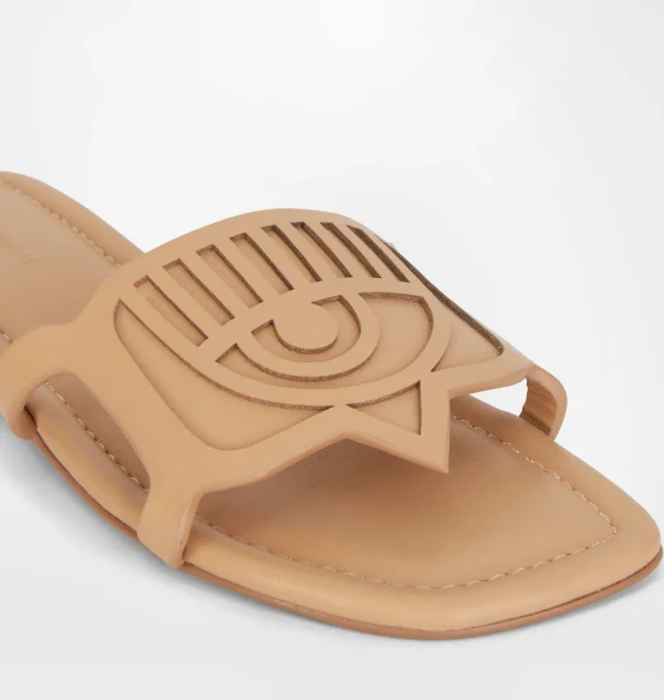 Chiara Ferragni Brand EYELIKE SANDALS | Flat Shoes
