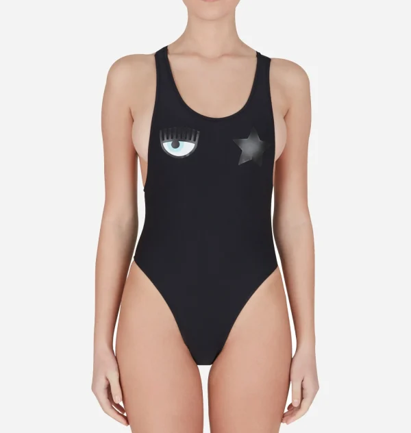Chiara Ferragni Brand Eyestar Medalist Swimsuit | Beachwear