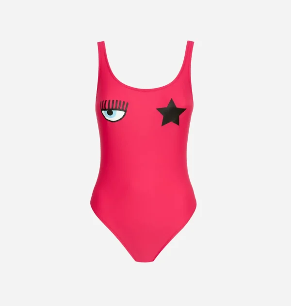 Chiara Ferragni Brand EYESTAR ONE PIECE SWIMSUIT | Beachwear